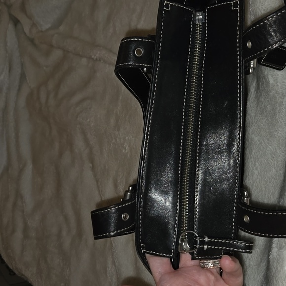 Coach Vintage all black leather hobo absolutely NO CALL OUTS 05 - Picture 9 of 9